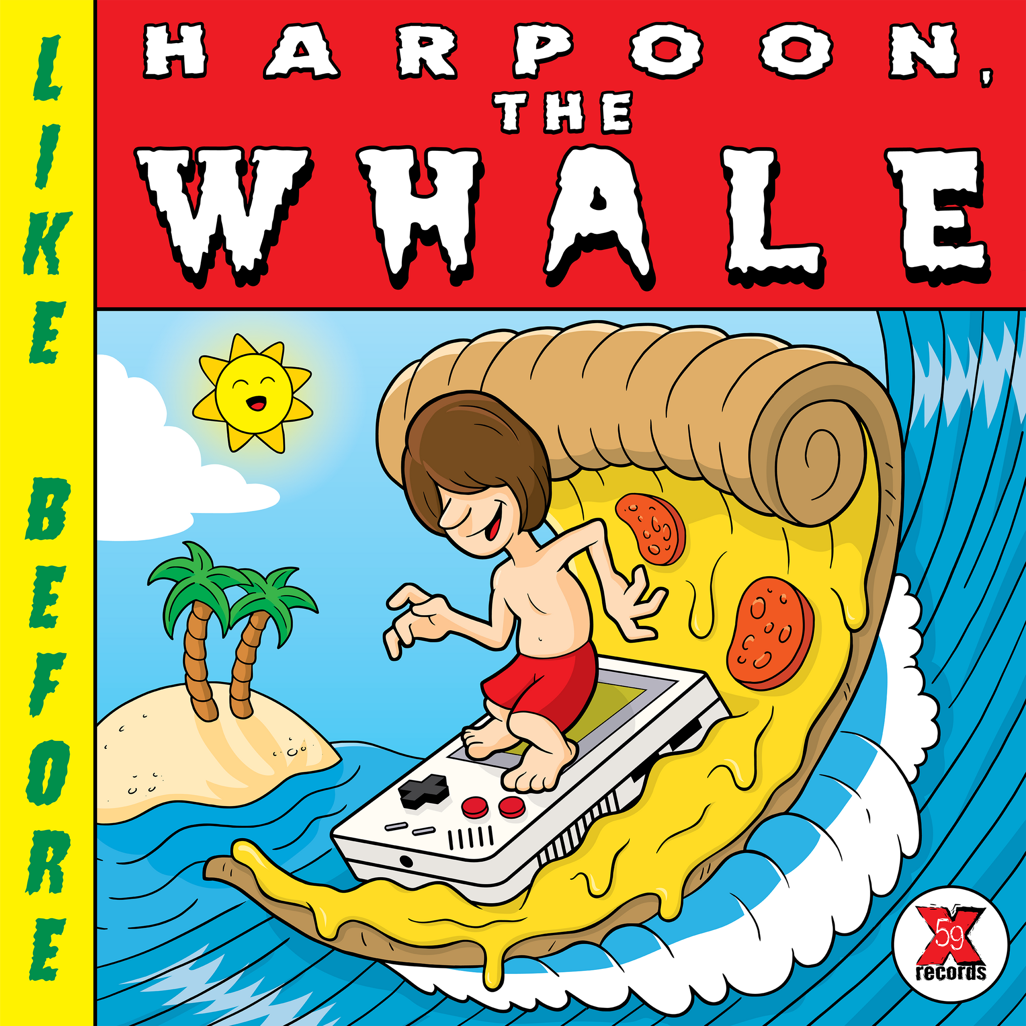 Harpoon, The Whale "Like Before" (Split LP)